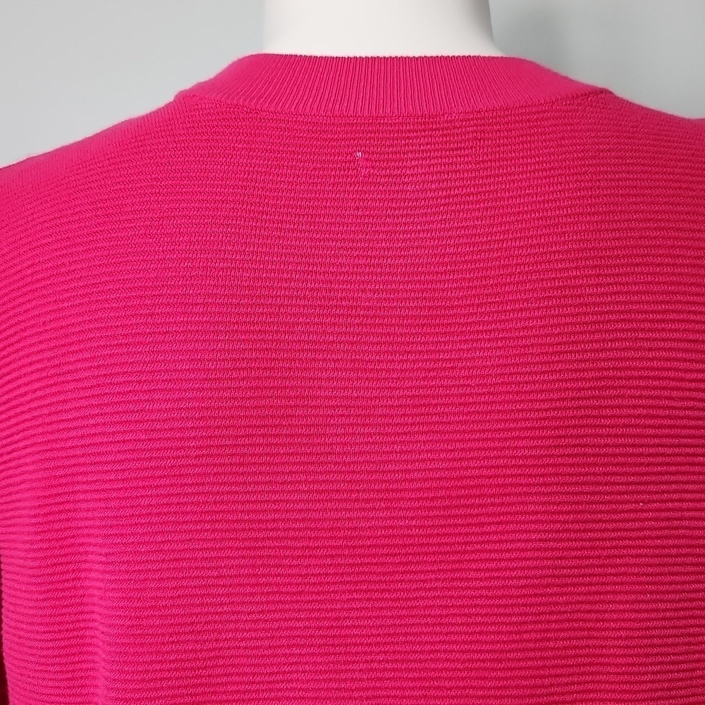 Nine West Bright Pink Ribbed Sweater - Picture 10 of 14